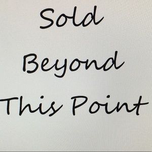 Everything Beyond This Has Been Sold 🌻